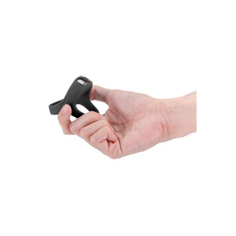 Pierścień erekcyjny z wibracją czarny silikonowy ładowany USB