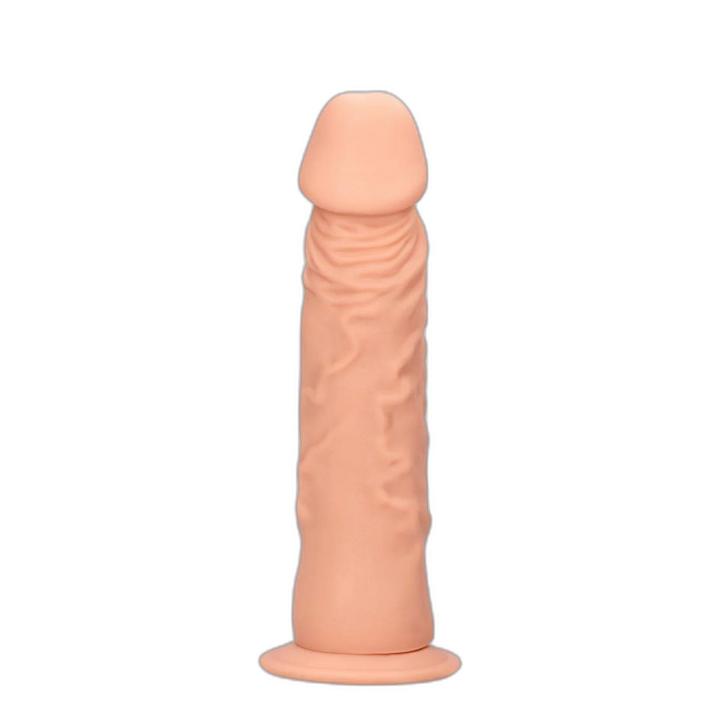 Realistyczne dildo bez jąder 23 cm z przyssawką - miękkie Skin TPE