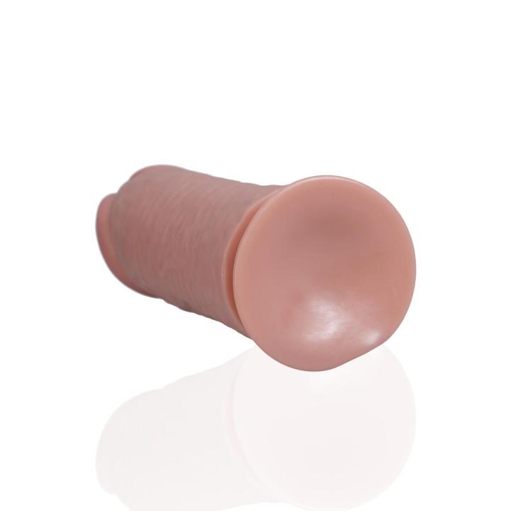 Grube realistyczne dildo 25,0 cm z przyssawką