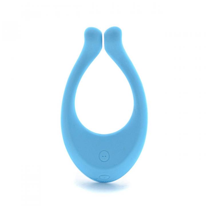 Niebieski silikonowy wibrator dla par Satisfyer Multifun z 3 silnikami 