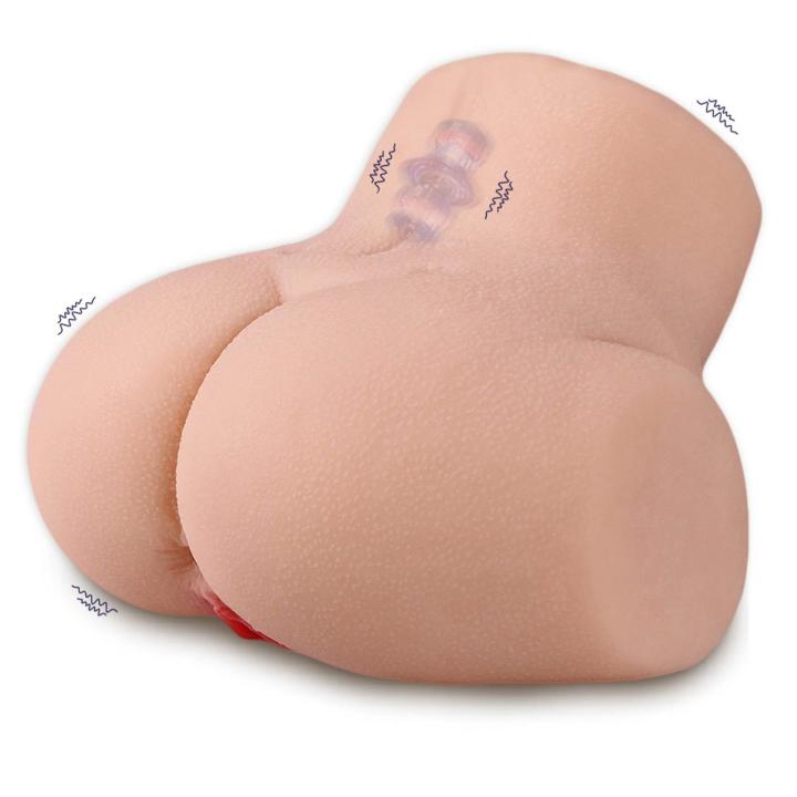 Realistyczny masturbator z ssaniem i wibracjami 10+10 trybów