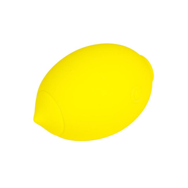 Kompaktowy stymulator ssący cytryna - 10 trybów, LED, łatwa obsługa