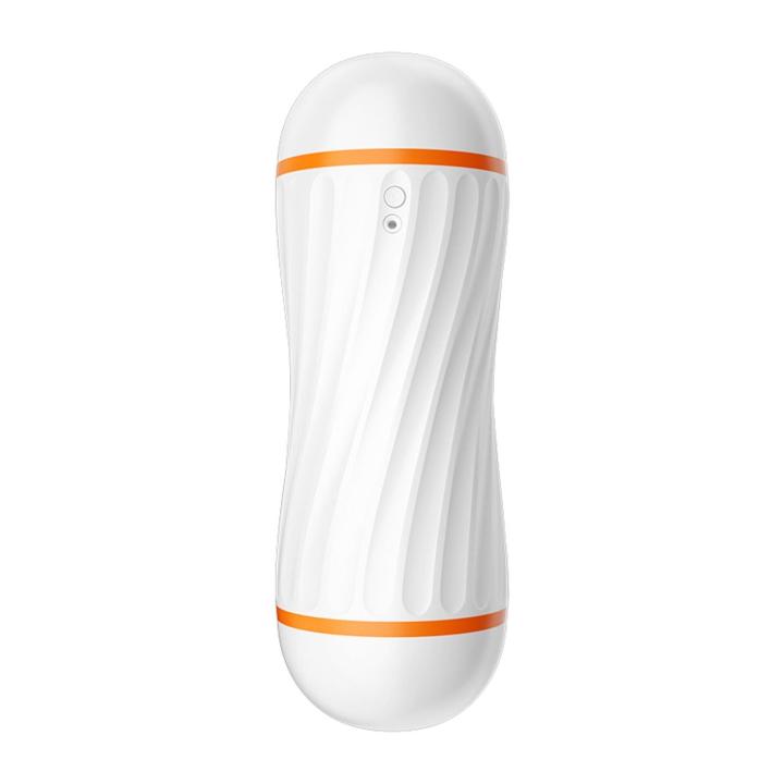 Wibrujący masturbator 2w1 – 12 trybów, dwa wejścia, ładowanie USB