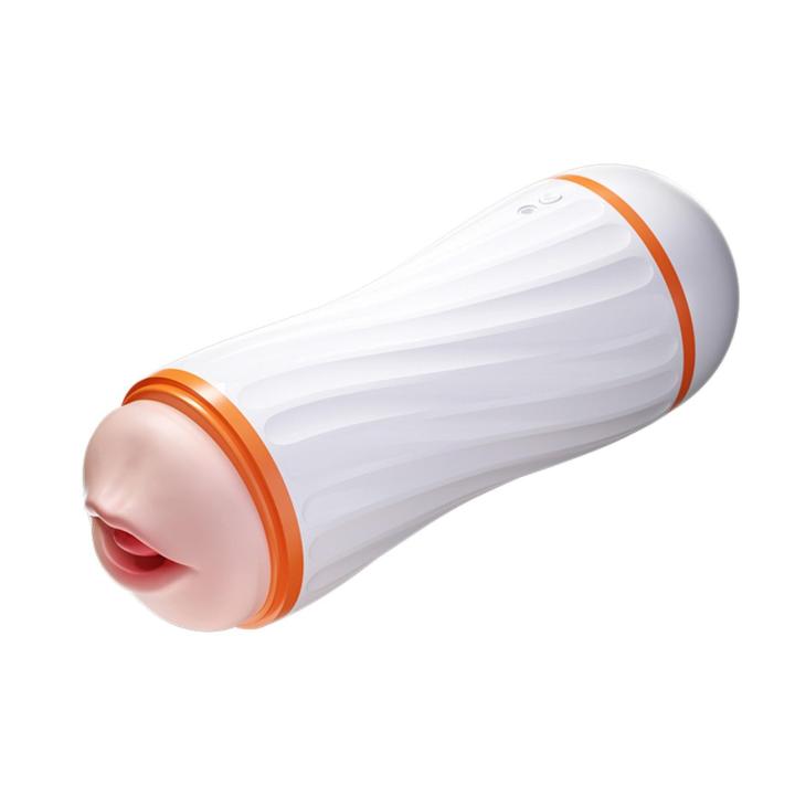 Wibrujący masturbator 2w1 – 12 trybów, dwa wejścia, ładowanie USB