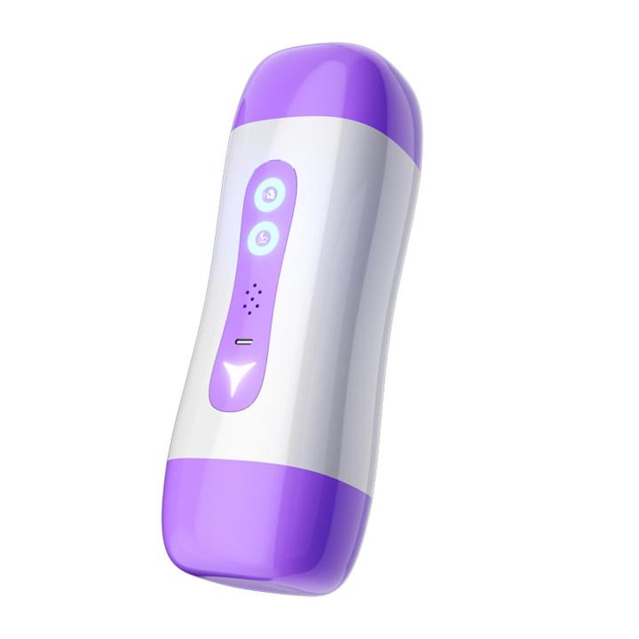 Interaktywny masturbator 2w1 z wibracjami i funkcją głosową USB-C