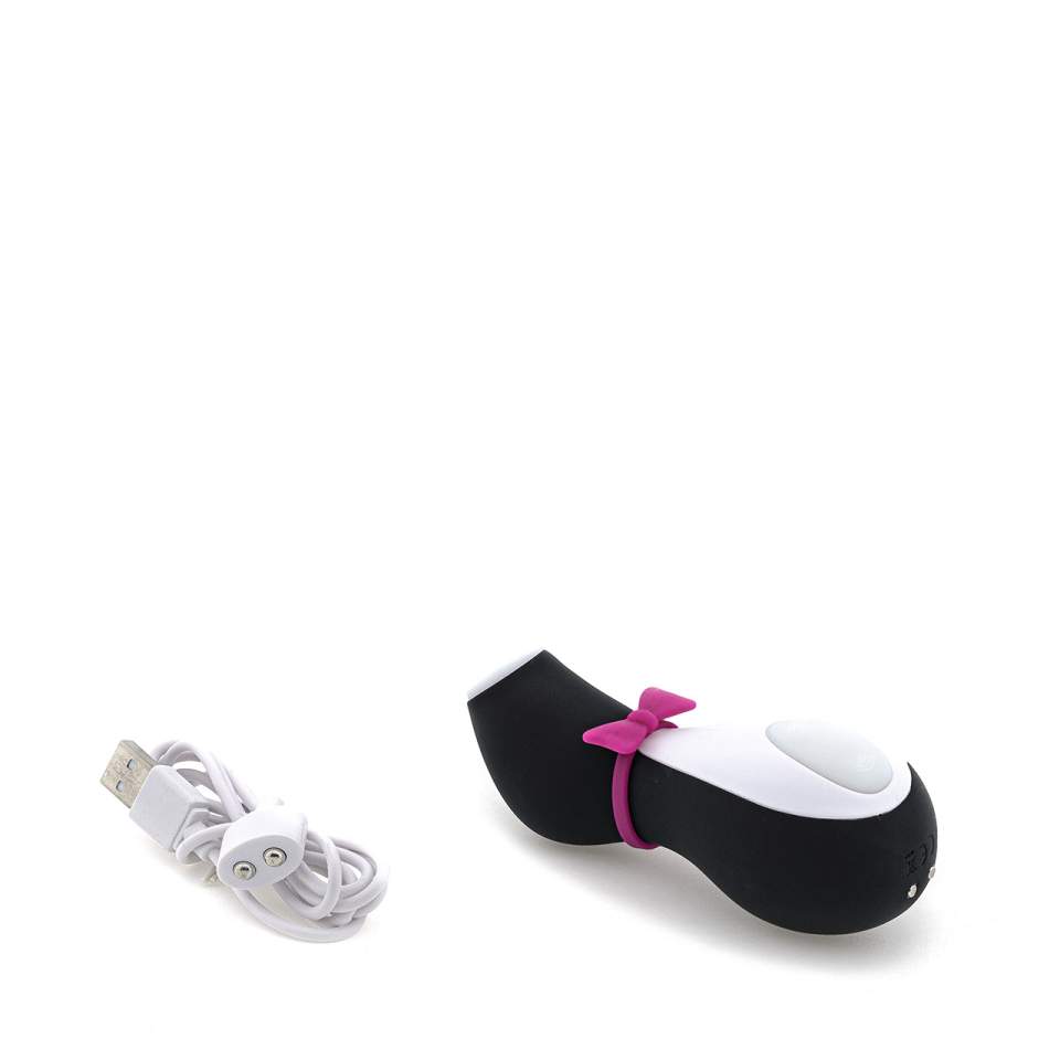 Bezdotykowy masażer łechtaczki z falą ciśnieniową Penguin Satisfyer Pro