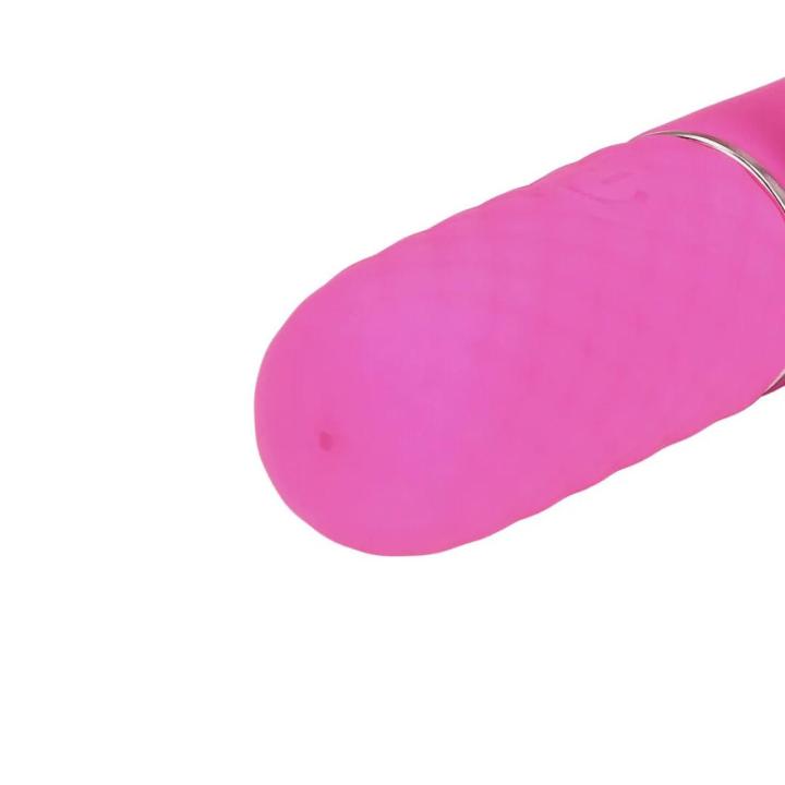 Różowy mini wibrator w kształcie szminki – 10 trybów, wodoodporny