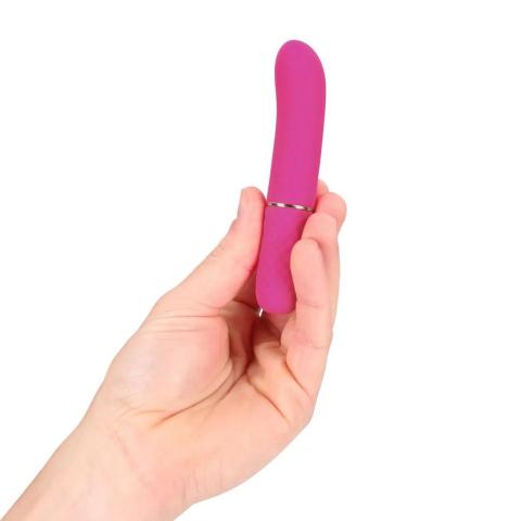 Mini wibrator do punktu G różowy, 10 trybów, wodoodporny, akumulatorowy
