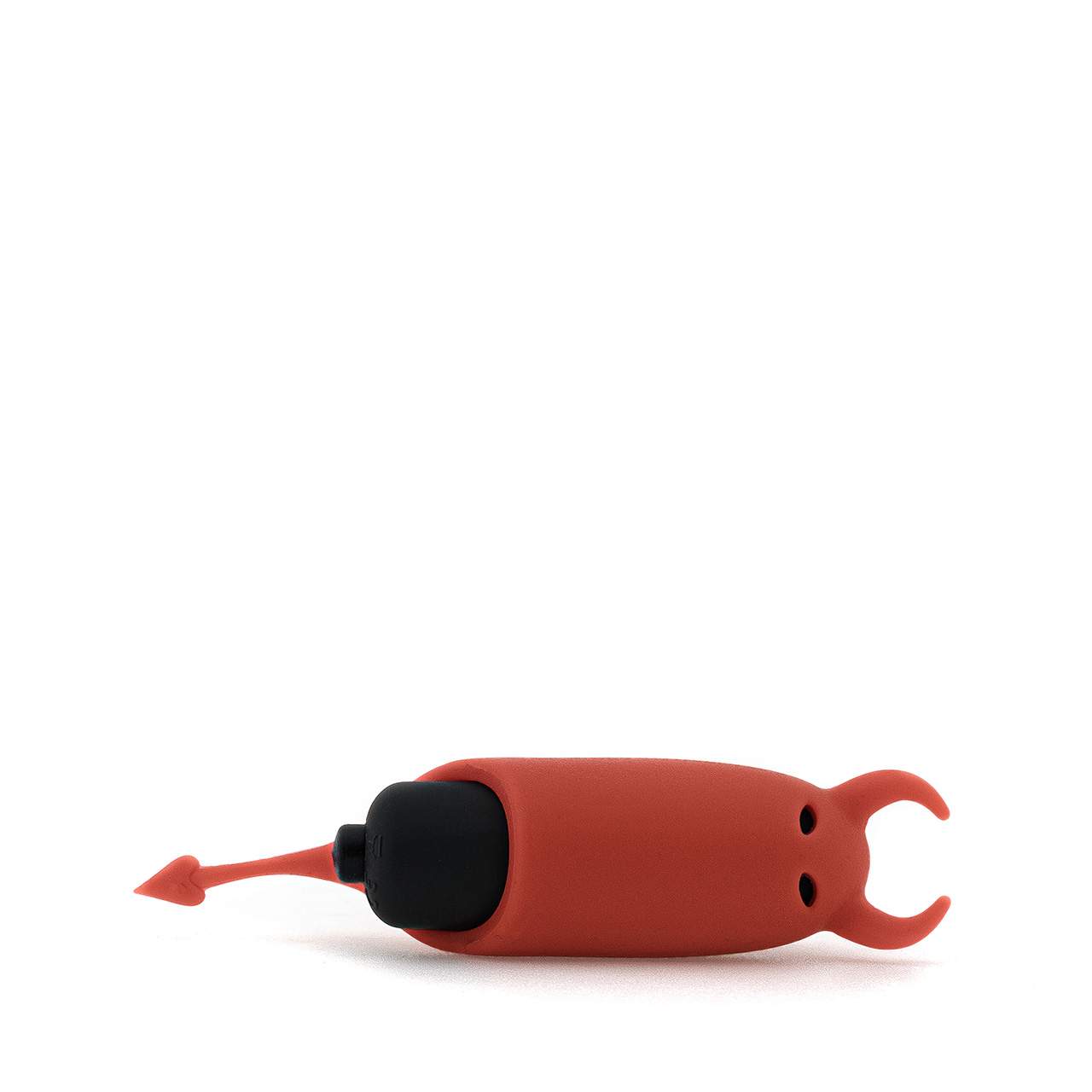 Czerwony mini wibrator do masażu pochwy i stymulacji łechtaczki – 9,5 cm