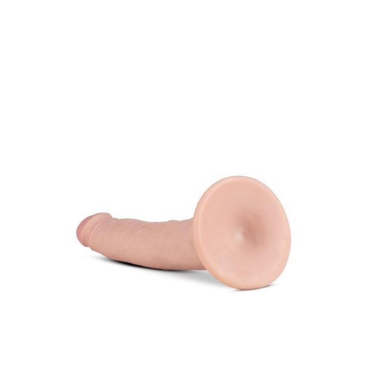 Realistyczne dildo z przyssawką 19 cm – podwójna gęstość, elastyczne