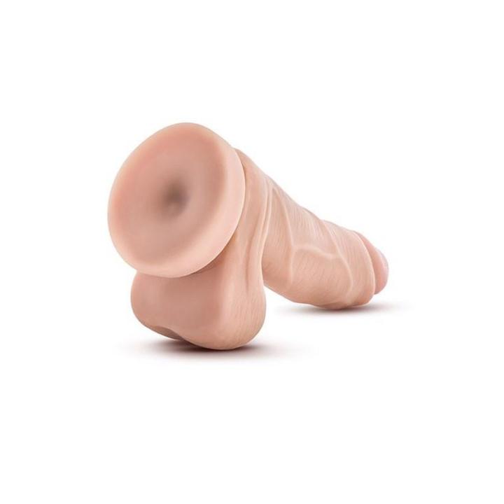 Realistyczne dildo 14,0 cm beżowe z przyssawką