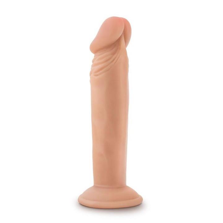 Realistyczne dildo 15 cm waniliowe z przyssawką