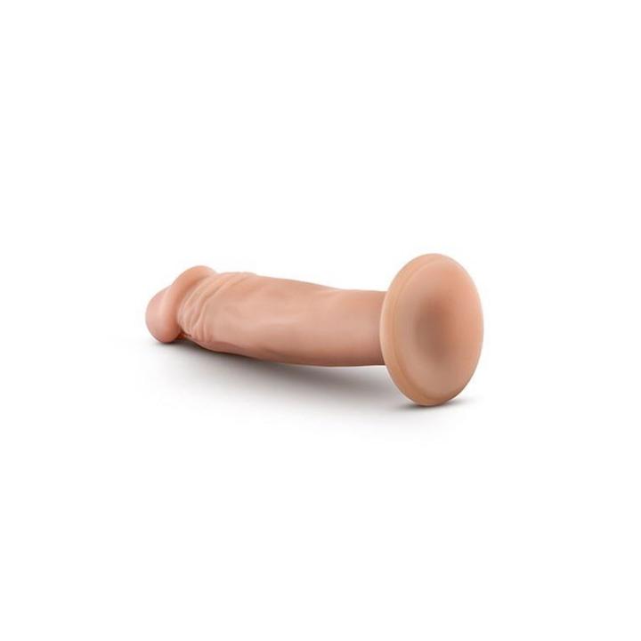 Realistyczne dildo 15 cm waniliowe z przyssawką