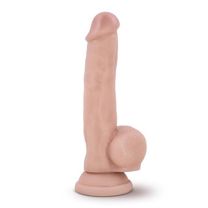Realistyczne dildo z przyssawką i jądrami – mocne doznania