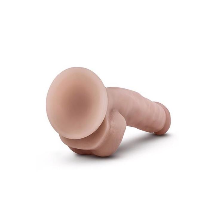 Realistyczne dildo z przyssawką i jądrami – mocne doznania