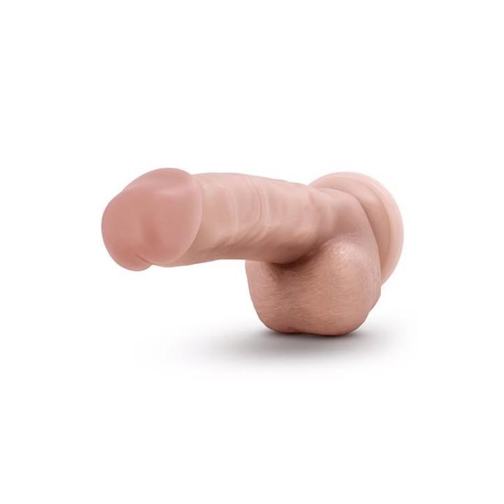 Realistyczne dildo z przyssawką i jądrami – mocne doznania