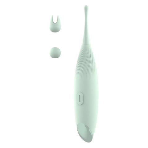 Precyzyjny stymulator punktowy 17 cm – 2 końcówki, 7 rytmów, USB, IPX6
