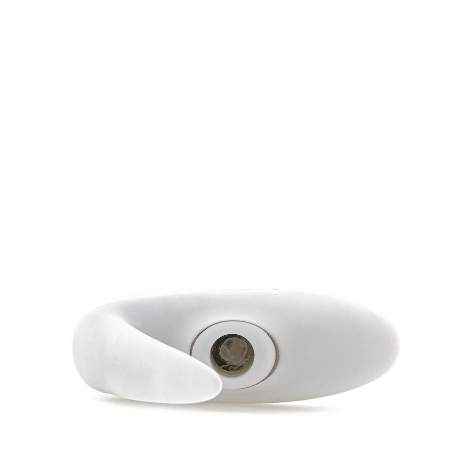 Biały silikonowy wibrator dla par z technologią próżniową Satisfyer Pro 4