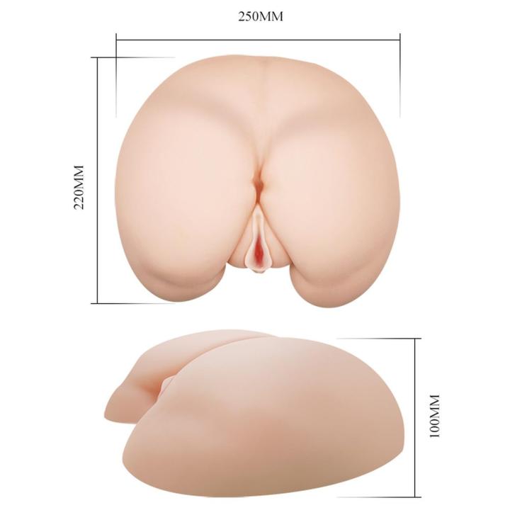 Realistyczny masturbator z wibracją, rotacją i podgrzewaniem