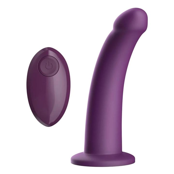 Zdalnie sterowany wibrator punktu G z przyssawką 17 cm, silikon, IPX6