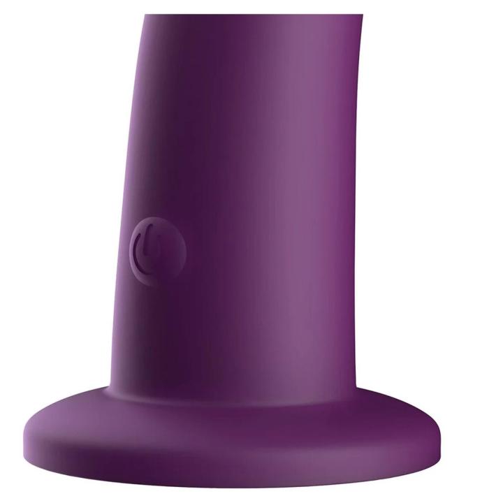 Zdalnie sterowany wibrator punktu G z przyssawką 17 cm, silikon, IPX6