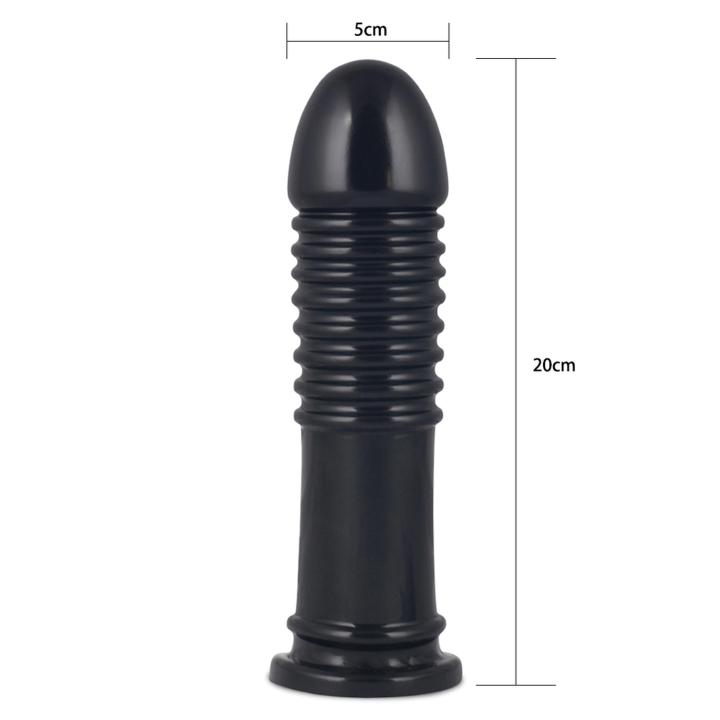 Duże dildo analne 20,3 cm z pvc bez ftalanów – grube i elastyczne