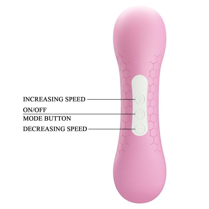 Stymulator łechtaczki z pulsacją powietrza USB, 7 trybów