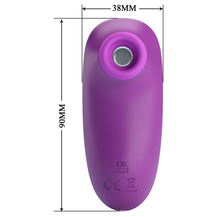 Stymulator łechtaczki z pulsacją powietrza 7 trybów ładowanie USB