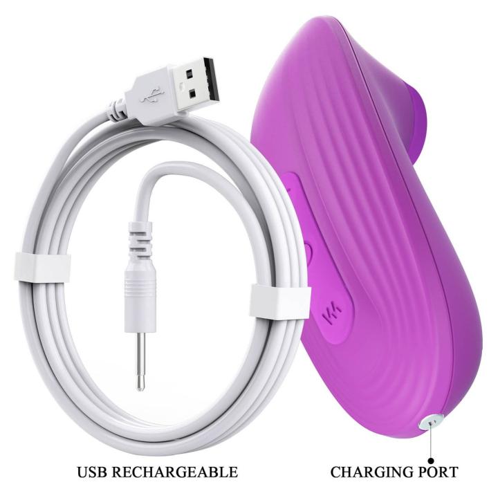 Stymulator łechtaczki z pulsacją powietrza 7 trybów ładowanie USB