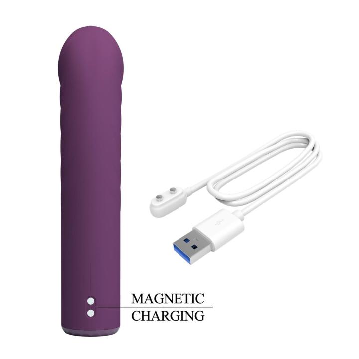 Wibrator punktu g 16 cm z 10 trybami, silikonowy, ładowanie magnetyczne