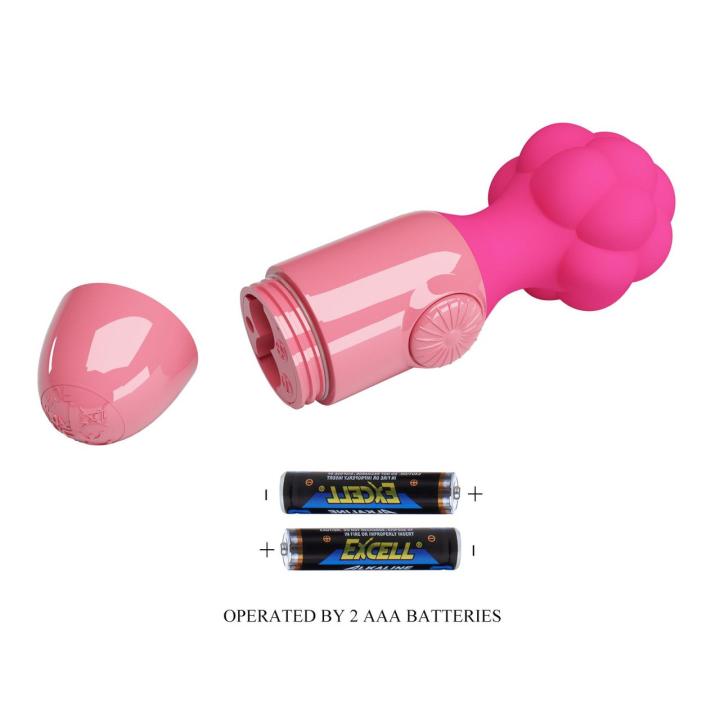 Mini masażer wand z kulkową główką i regulacją wibracji