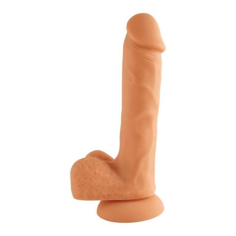 Realistyczne dildo silikonowe z przyssawką 24,5 cm