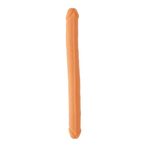 Realistyczne podwójne dildo silikonowe 34 cm – elastyczne i wyginane