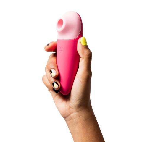 Stymulator łechtaczki fale powietrzne IPX7 silikon ładowanie USB