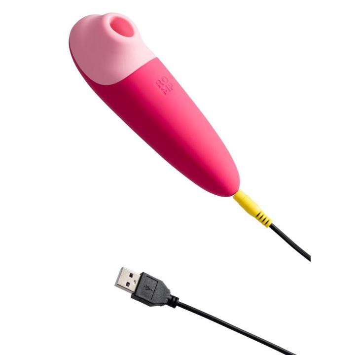 Stymulator łechtaczki fale powietrzne IPX7 silikon ładowanie USB