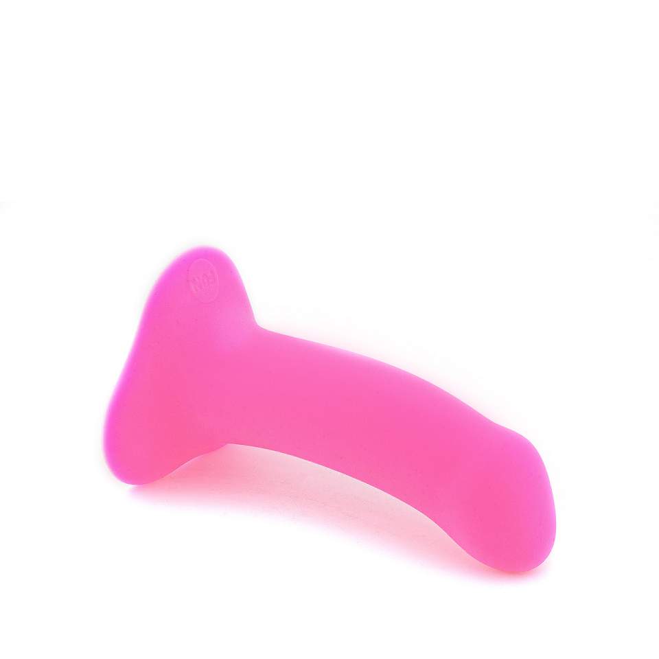 Różowe silikonowe dildo Amor Fun Factory z przyssawką