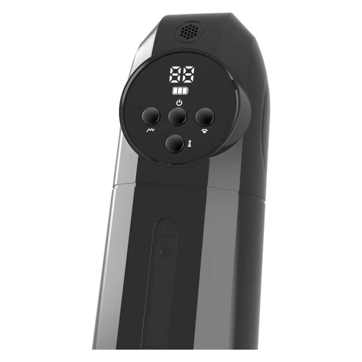 Automatyczny masturbator z zasysaniem i wibracjami 9+9 trybów, IPX6, USB-C