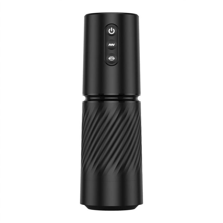 Automatyczny masturbator z zasysaniem i wibracjami ipx7, ruch posuwisty 26,5 cm