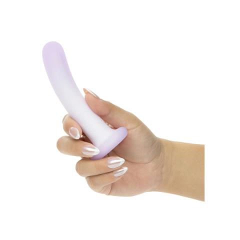 Smukły zakrzywiony wibrator silikonowy 11,5 cm – 10 trybów, IPX7, ładowany