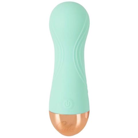 Miękki mini wibrator Dual Density zielony 12 cm – 10 trybów, wodoodporny