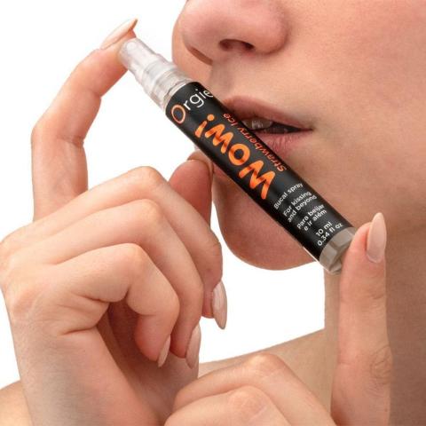 Chłodzący spray truskawkowy do ust i seksu oralnego 10 ml