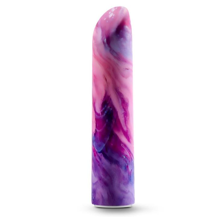 Liliowy mini wibrator 10,1 cm z 10 trybami, wodoodporny IPX7, USB