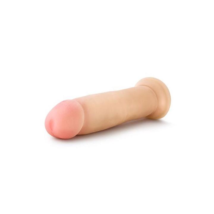 Realistyczne dildo z przyssawką 24,1 cm cyber skóra