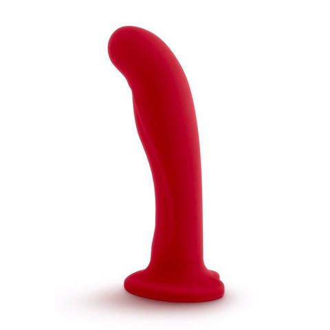 Dildo silikonowe z przyssawką 15,8 cm do punktu g i prostaty