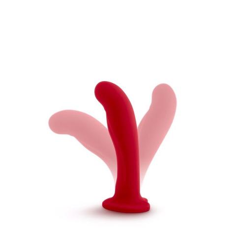 Dildo silikonowe z przyssawką 15,8 cm do punktu g i prostaty