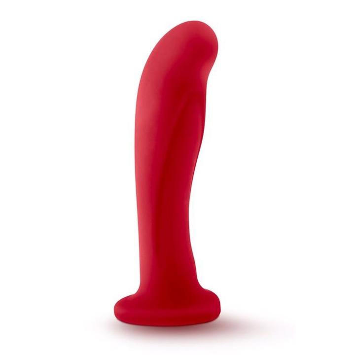 Dildo silikonowe z przyssawką 15,8 cm do punktu g i prostaty