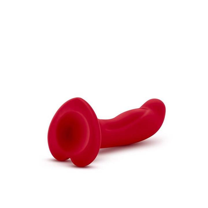 Dildo silikonowe z przyssawką 15,8 cm do punktu g i prostaty