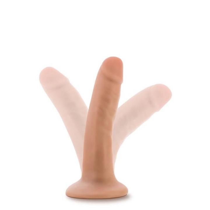 Realistyczne dildo z cyber skóry 14 cm z przyssawką