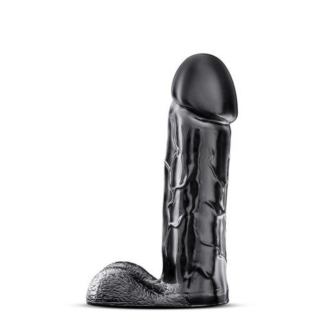 Gigantyczne czarne dildo 38,1 cm – wyjątkowo grube i realistyczne