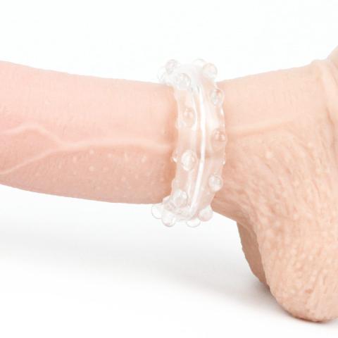 Przezroczysty pierścień erekcyjny TPE bez wibracji 2–4 cm